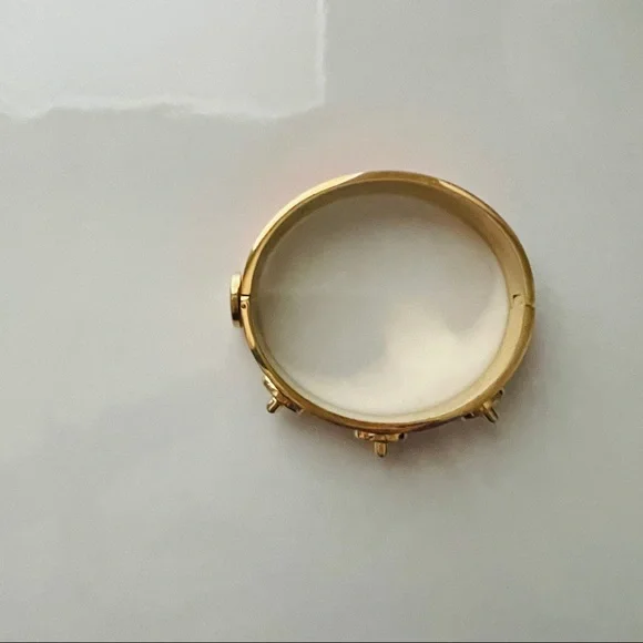 Coach Turnlock Bracelet Elegant Enamel in Orange VINTAGE - Picture 4 of 12